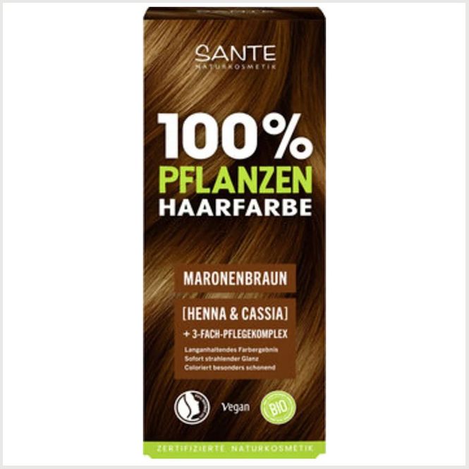 Huvudbild Örthårfärg Sante Chestnut /Kastanjebrun