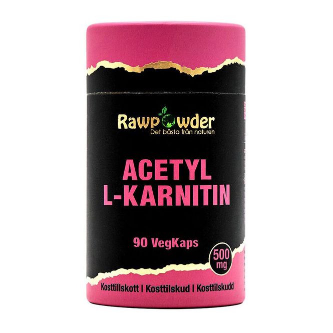 Huvudbild Acetyl L-Karnitin 500mg 90 kapslar