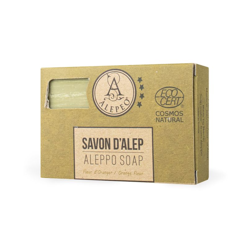 Aleppotvål 4% Orange Flower 100g