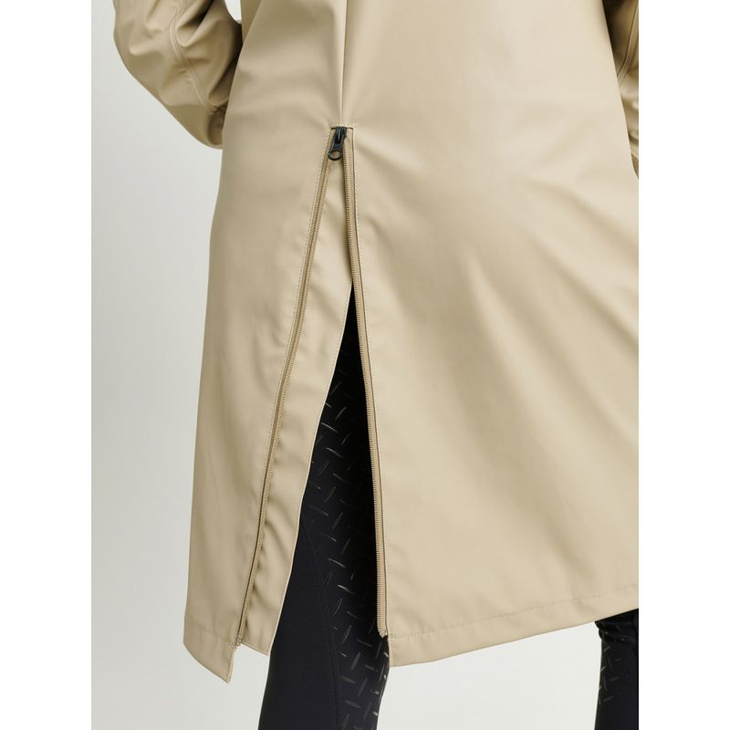 Barbro Regnkappa Fleecefodrar Beige