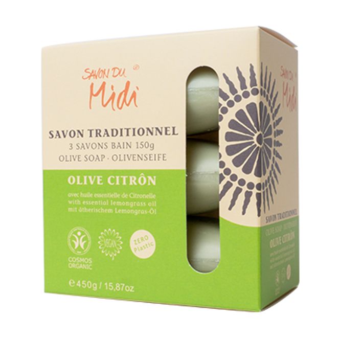 Huvudbild Tvål Oliv & Citron EKO