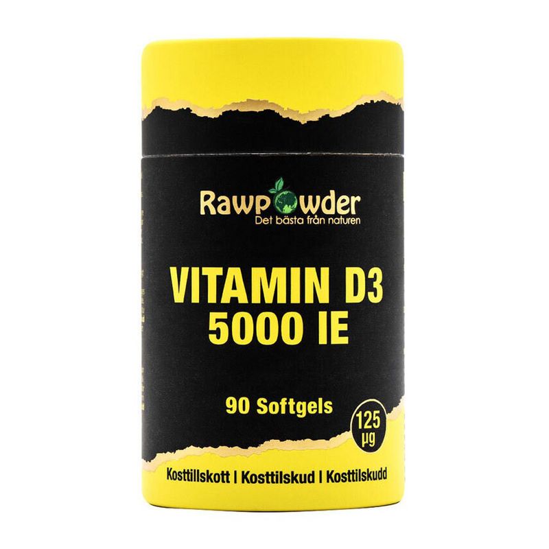 Vitamin D3 5000 IE 90 kapslar