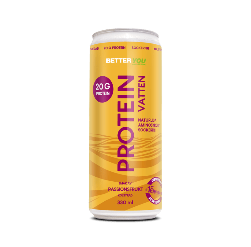 Proteinvatten 330ml Passionsfrukt 
