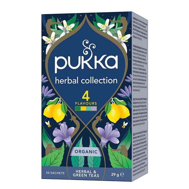 Huvudbild Te Herbal Collection 4 Flavours 20 påsar