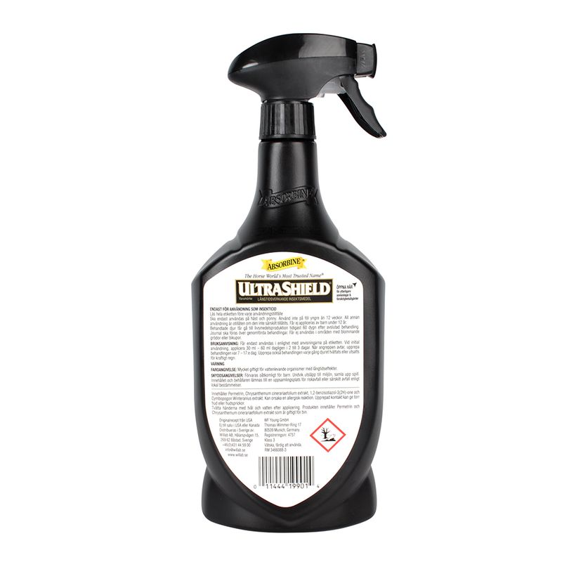 UltraShield Black Flugmedel 950 ml