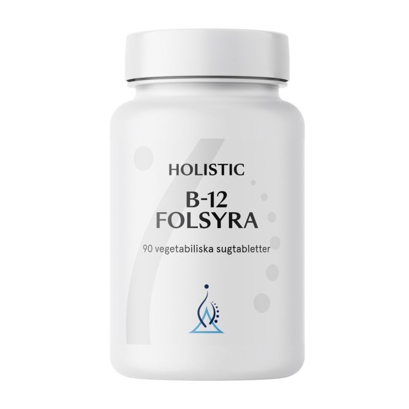 B-12 Folsyra, 90 sugtabletter