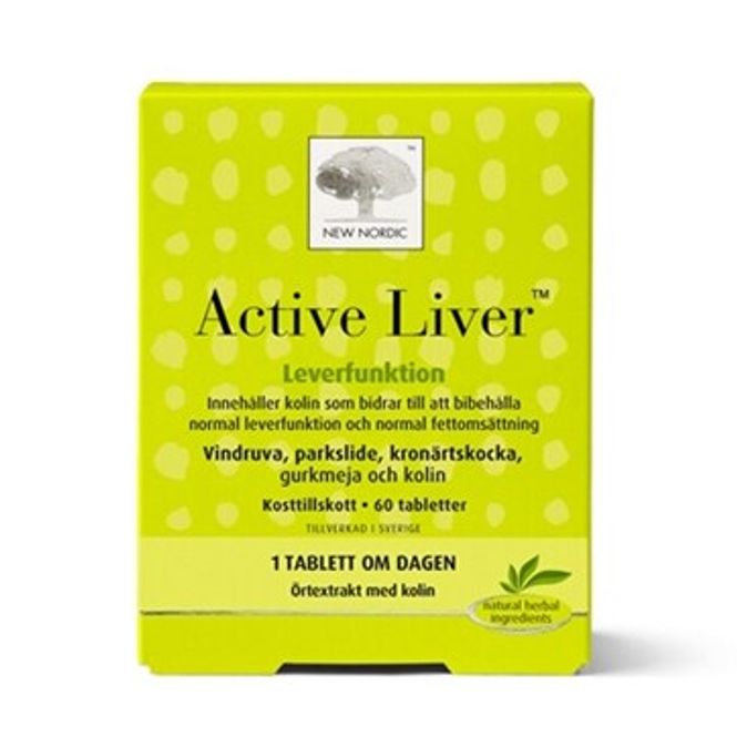 Huvudbild Active Liver 60 tabletter