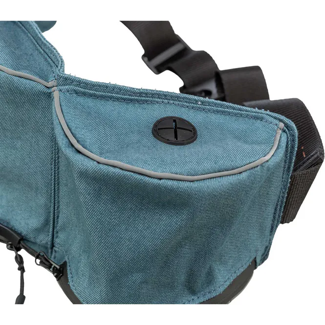 Bild på Baggy Belt godisväska, nylon Blå 62-125 cm