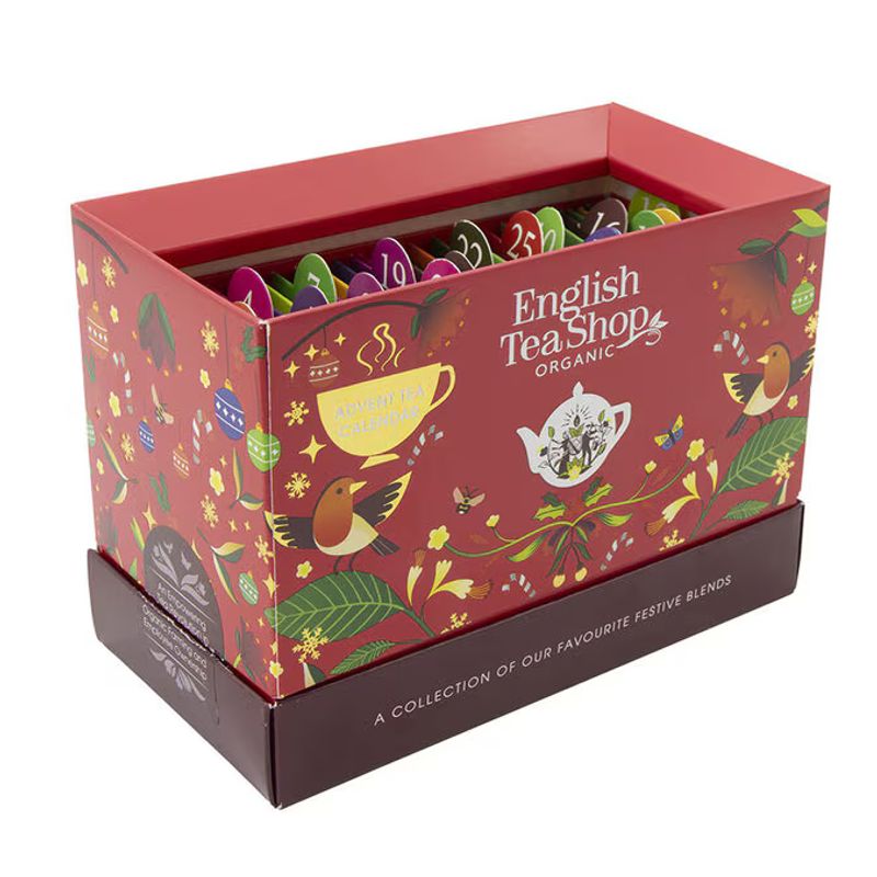 Adventskalender te - Röd box