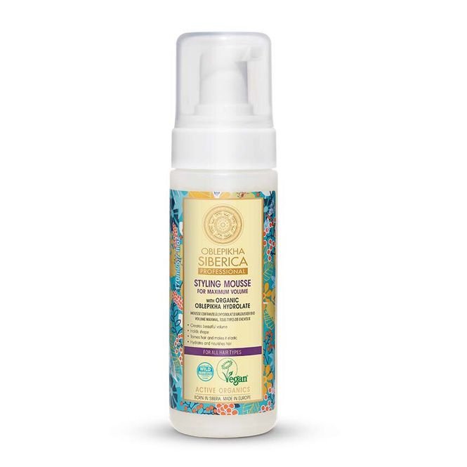 Huvudbild Styling Mousse with Oblepikha Hydrolate Maximum ...