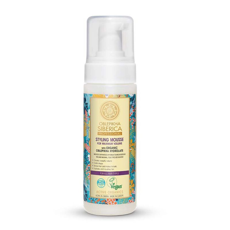 Styling Mousse with Oblepikha Hydrolate Maximum Volume 170ml