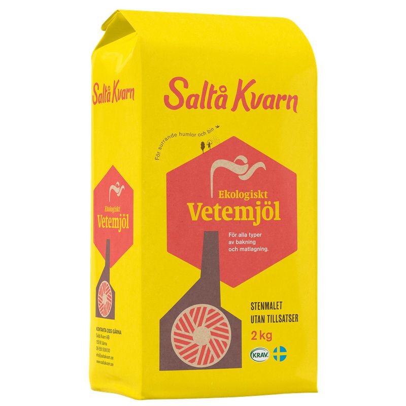 Vetemjöl 2kg EKO KRAV